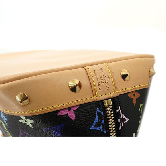 Louis Vuitton Alma PM Multicolor Monogram Handbag black - Picture 8 of 10